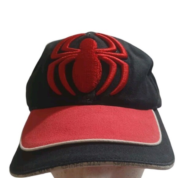 Vintage Spider Man Hat Boys Cap 2003 Baseball Hat Y2K 90s Retro - Picture 1 of 8